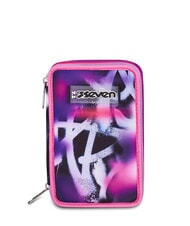 SEVEN BUZZY NOTE GIRL Pencil Case with School Kit - Cases and Accessories