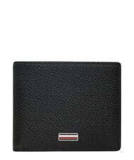 TOMMY HILFIGER TH CENTRAL Leather credit card holder black - Men&rsquo;s Wallets - 1