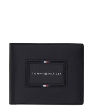 TOMMY HILFIGER TH FOUNDATION Leather credit card holder black - Men&rsquo;s Wallets - 1
