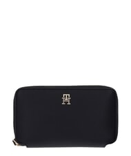 TOMMY HILFIGER TH LOGOTAPE Zip-around wallet black - Women&rsquo;s Wallets - 1