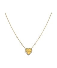 GUESS MON AMOUR Steel necklace yellow gold - Necklaces - 1