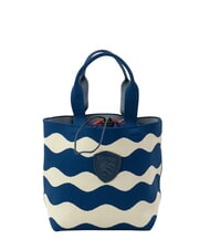 BLAUER KNITTED Handbag, with shoulder strap cream/navy - Women&rsquo;s Bags - 1