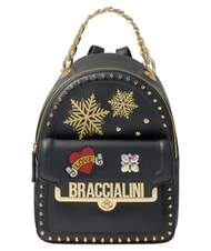BRACCIALINI ROCK Backpack with front clip pocket black - Women&rsquo;s Bags - 1
