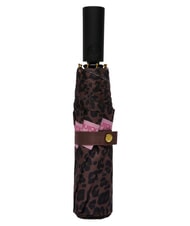 BRACCIALINI BASIC Mini umbrella with automatic opening leopard - Umbrellas - 1