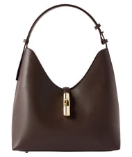 FURLA GOCCIA Leather shoulder bag chocolate - Women&rsquo;s Bags - 1