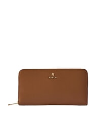 FURLA CAMELIA Large zip around wallet cognac - Women&rsquo;s Wallets - 1