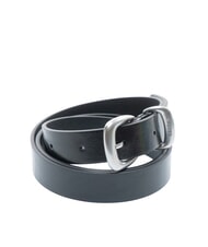 CALVIN KLEIN 2PIECE LOGO Leather belt - Belts