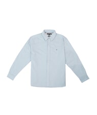 TOMMY HILFIGER TH Long-sleeved cotton shirt - Men's Shirts