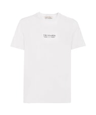TRUSSARDI BASIC Short-sleeved cotton T-shirt - T-shirt