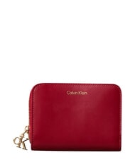 CALVIN KLEIN HARDWARE MONOGRAM Leather wallet - Women&rsquo;s Wallets