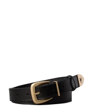 CALVIN KLEIN HW END TIP Leather belt - Belts