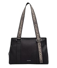CALVIN KLEIN WEBBING Shoulder bag on black - Women&rsquo;s Bags - 1