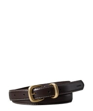 CALVIN KLEIN 2PIECE LOGO Leather belt - Belts