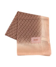 LIUJO LOGO Scarf with logo - Scarves