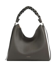 COCCINELLE BOHEME GRANA DOUBLE Large leather shoulder bag mud/honey - Women&rsquo;s Bags - 1