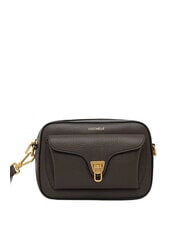 COCCINELLE BEAT SOFT RIBB Leather shoulder bag mud - Women&rsquo;s Bags - 1