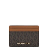 MICHAEL KORS JET SET LOGO Flat card holder - Women&rsquo;s Wallets
