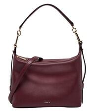 FURLA TONIE Leather shoulder bag with shoulder strap red apple - Women&rsquo;s Bags - 1
