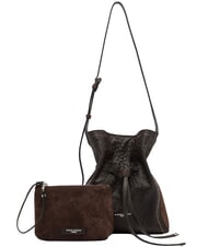GIANNI CHIARINI SIENNA Leather shoulder bucket bag - Women&rsquo;s Bags