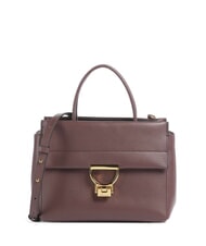 COCCINELLE ARLETTIS Hammered leather handbag - Women&rsquo;s Bags
