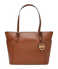 MICHAEL KORS CHARLOTTE Leather shoulder shopping bag luggage - Women&rsquo;s Bags - 1