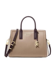 MICHAEL KORS LAILA Handbag with shoulder strap, in leather - Women&rsquo;s Bags