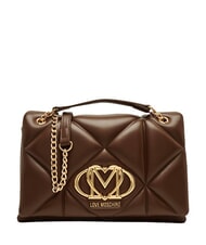 LOVE MOSCHINO EMBOSSED QUILTED Shoulder bag, quilted brown - Women&rsquo;s Bags - 1