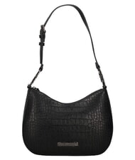 LOVE MOSCHINO JEWEL CROCO Shoulder bag, adjustable Black - Women&rsquo;s Bags - 1