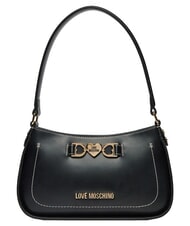 LOVE MOSCHINO CITY CORE Shoulder shopping bag Black - Women&rsquo;s Bags - 1