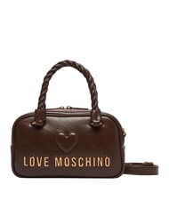 LOVE MOSCHINO TWIRL Mini handbag, with shoulder strap brown/brown - Women&rsquo;s Bags - 1