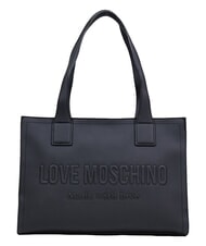 LOVE MOSCHINO JEWEL Shoulder shopper bag Black - Women&rsquo;s Bags - 1