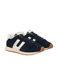 ARMANI EXCHANGE ROUND Leather sneakers - Men&rsquo;s shoes
