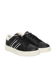 ARMANI EXCHANGE LONDON Sneakers black + off-white - Women&rsquo;s shoes - 1