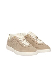 ARMANI EXCHANGE BEA Leather sneakers - Women&rsquo;s shoes