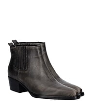 GUESS WYNIE Leather ankle boots, 4.5cm heel - Women&rsquo;s shoes