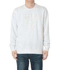 GUESS AUDLEY Sweatshirt purwhite - Sweatshirts - 1