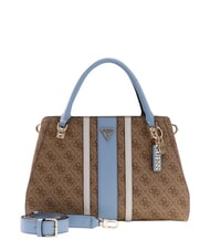GUESS NOELLE 2                                 Handbag, with shoulder strap milk logo/light blue - Women&rsquo;s Bags - 1