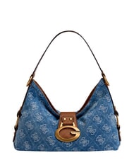 GUESS CAMDEN                                   Shoulder bag, adjustable denim logo - Women&rsquo;s Bags - 1