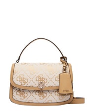 GUESS AUDREY                                   Handbag, with shoulder strap beige logo - Women&rsquo;s Bags - 1