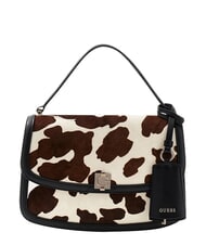GUESS AUDREY                                   Handbag with shoulder strap, in leather - Women&rsquo;s Bags