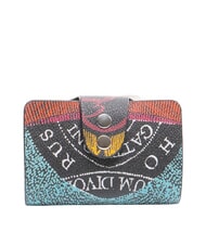 GATTINONI PLANETARIUM Card holder planet.black print - Women&rsquo;s Wallets - 1