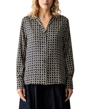 GUESS NEW CONCETTA Shirt g print oval chain b - Shirts - 1