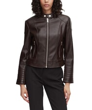 GUESS MARLENE CARIBOU Faux leather jacket, regular fit - Women's Jackets