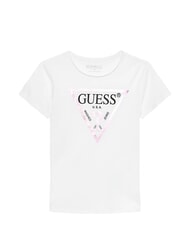 GUESS KIDS Triangle logo print T-shirt - Child T-shirt