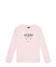 GUESS CORE KIDS Sweatshirt with triangle logo print ballet pink - Baby Sweatshirt - 1