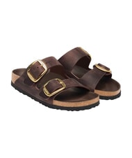 BIRKENSTOCK ARIZONA BIG BUCKLE HEX Oiled leather slipper sandal habana - Women&rsquo;s shoes - 1