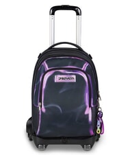 SEVEN SHADOWS OF COLOR Backpack with trolley light purple - Backpack trolleys - 1