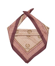 POLLINI CROCO LOGO Scarf crocus pink - Scarves - 1
