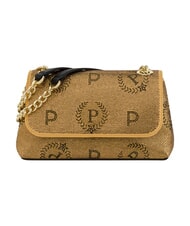 POLLINI HERITAGE Mini shoulder bag, with chain Platinum - Women&rsquo;s Bags - 1