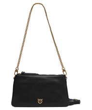 PINKO DOUBLE Shoulder bag, with shoulder strap black-antique gold - Women&rsquo;s Bags - 1